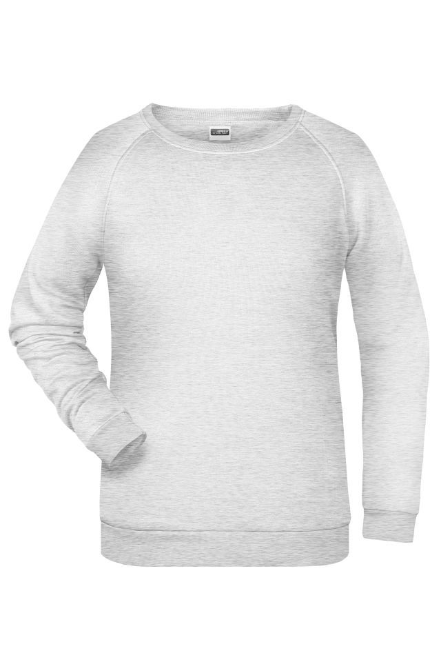 Ladies' Promo Sweat Rundhals-Sweatshirt grau, Gr. XS