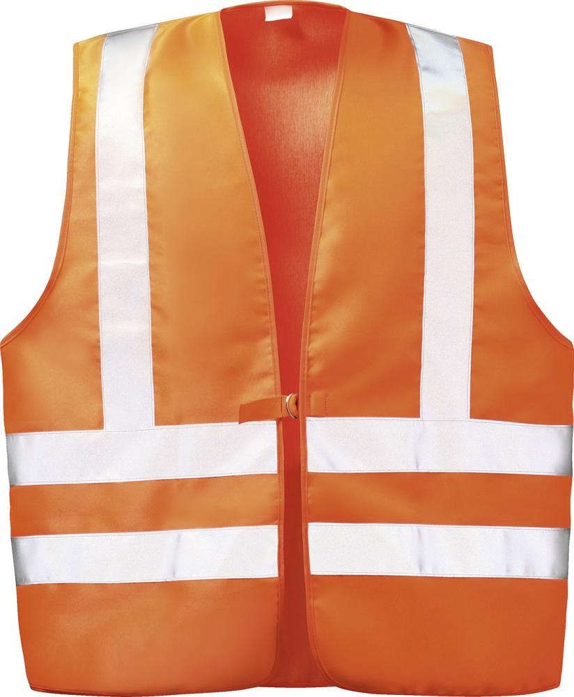 Warnweste, BW-MG, EN 20471, orange, Gr.L
