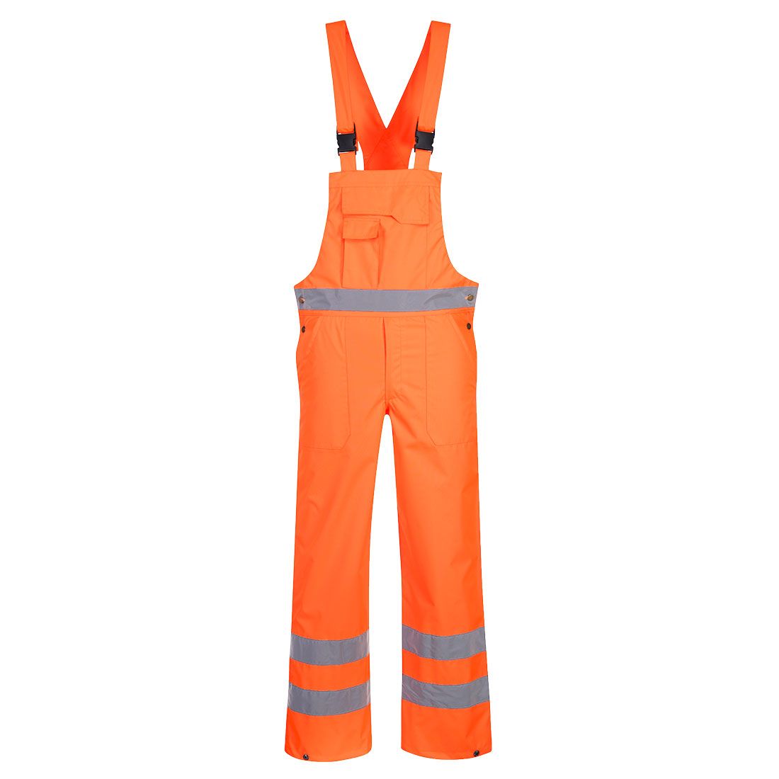 Portwest S388 Warnschutz-Latzhose, Orange, Gr. S