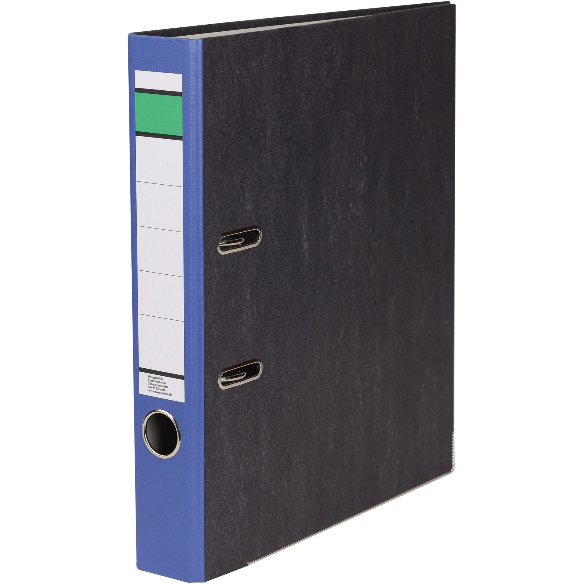 Ordner A4 50mm RC Pappe blau