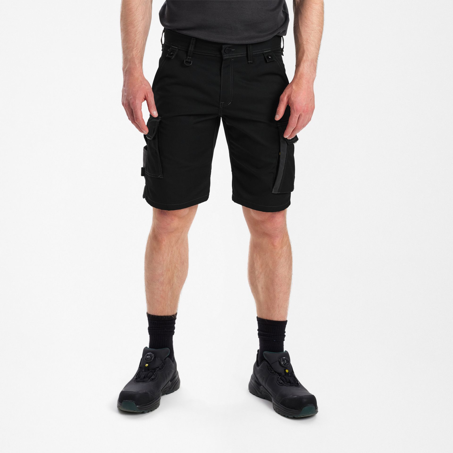 X-treme Arbeitsshorts mit Stretch Schwarz/Anthrazit Grau, Gr. 42