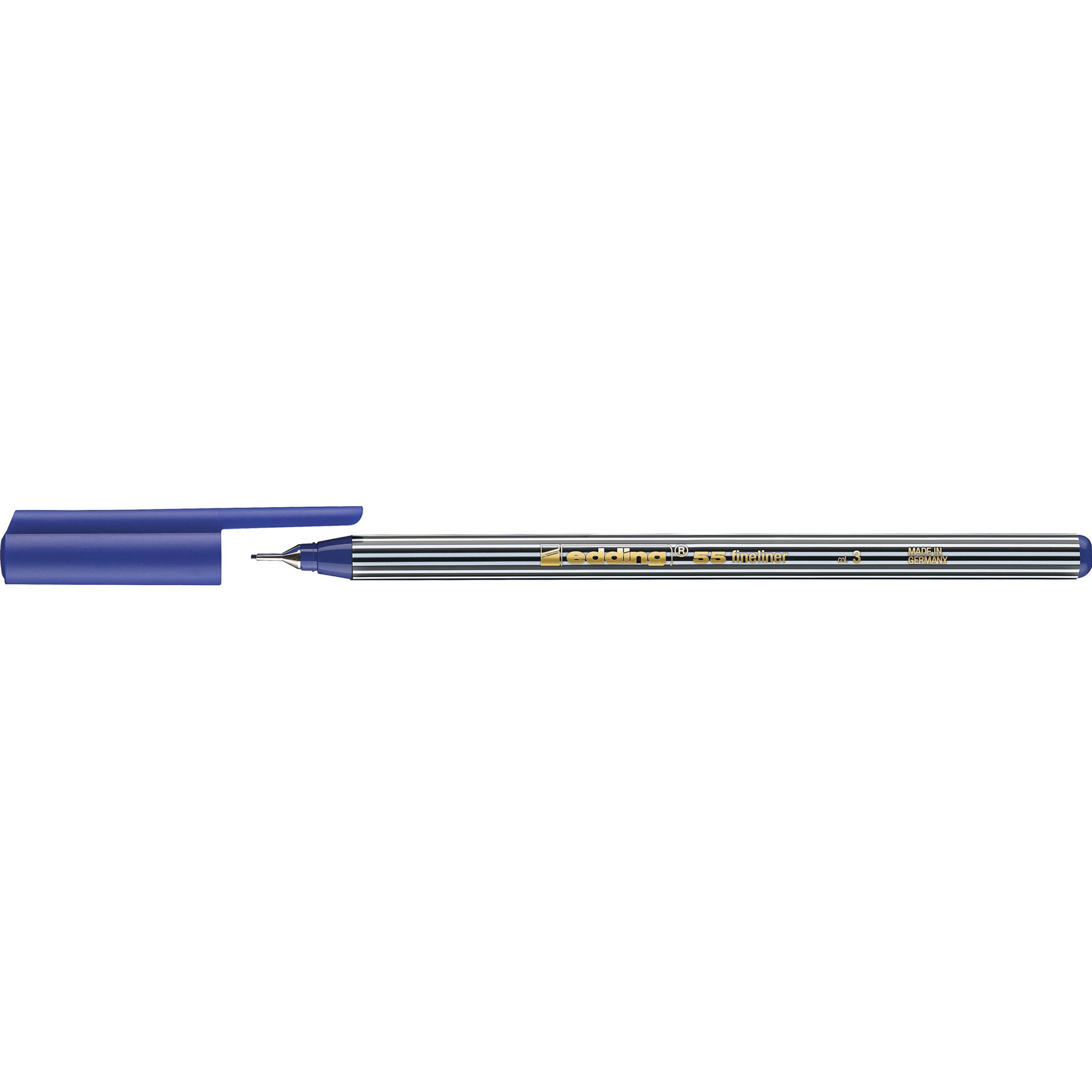 Fineliner 55 finepen 0,3mm blau