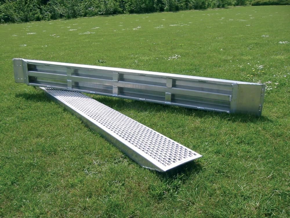 Auffahrschiene o.Rand Alu1500 mm, 1000 kg PAAR
