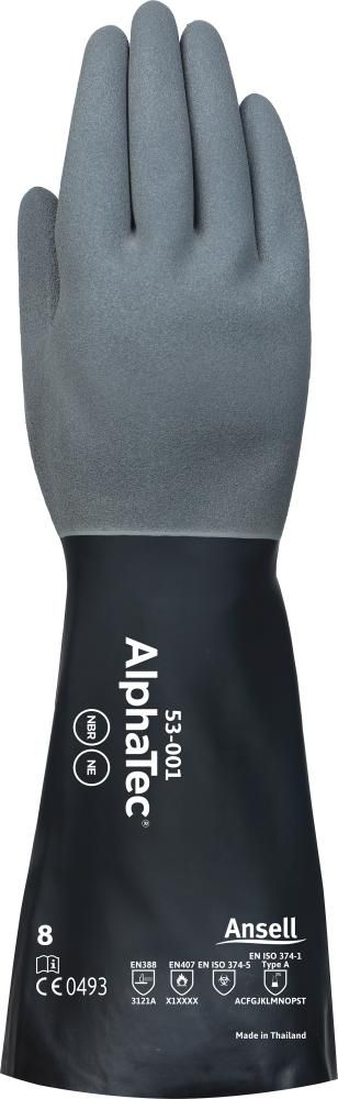 Handschuh AlphaTec 53-001,Gr.10