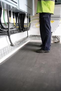 Isolationsmatte COBAswitch VDE B100xL1000 cm grau Rollenware