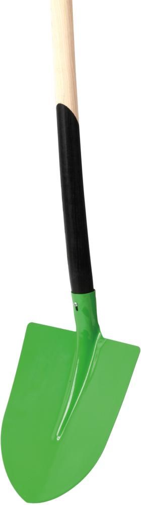 Frankfurter Schaufel Premium m. Stiel B=260mm Stahl grün B=260mm Stahl grün