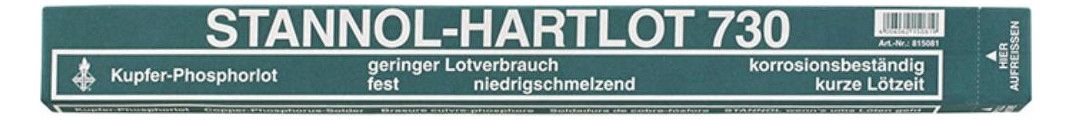 STANNOL Hartlot, (Kupfer-Phosphorlot)