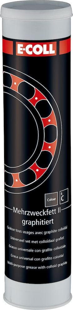 E-Coll Mehrzweckfett II 400g, graphitiert