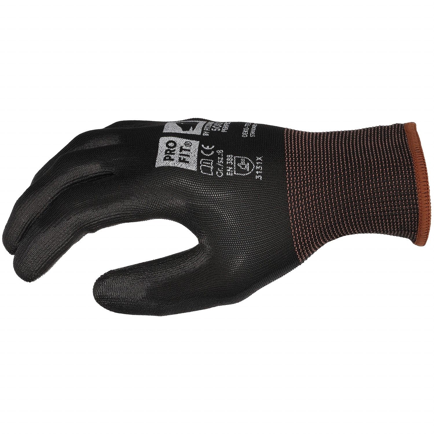 PU Handschuh "Perfect",schwarz 10
