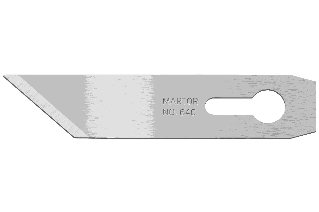 MARTOR Ersatzklinge GRAFIKKLINGE 640 Spezialschliff | 100 Stück