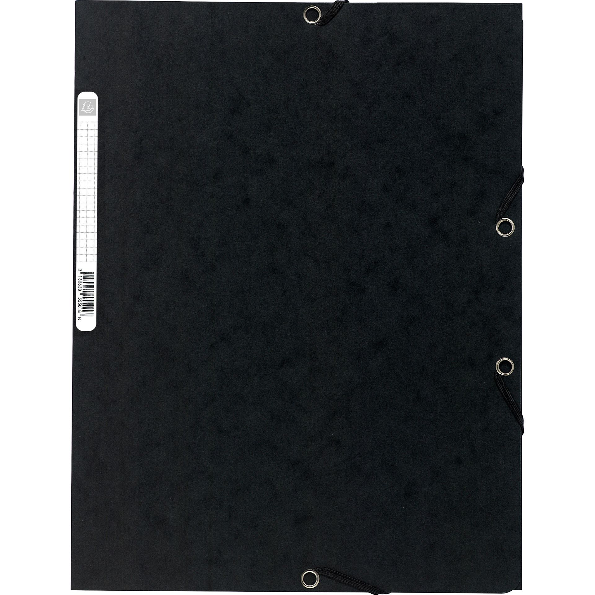 Eckspanner Nature Future DIN A4 400g Karton schwarz