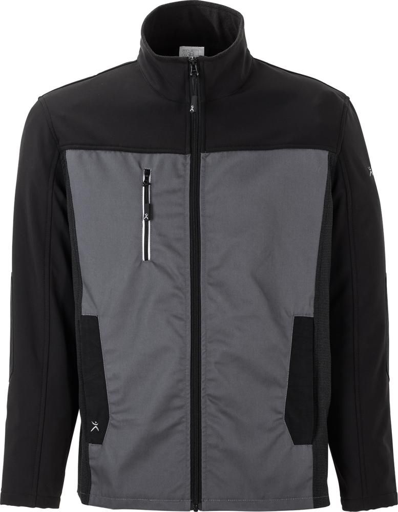 Hybridjacke, schiefer/schwarz, Gr.102 Norit