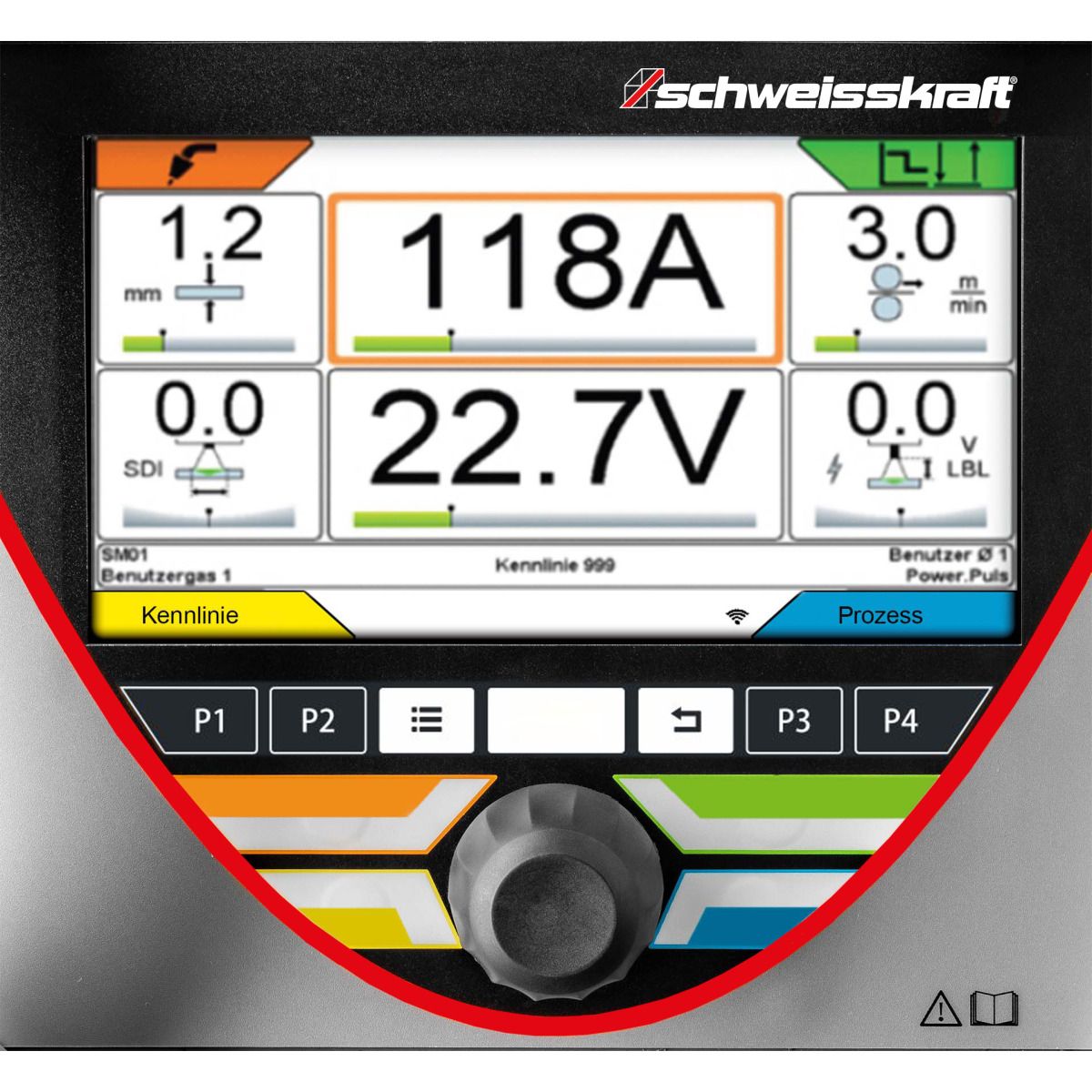 MIG/MAG Inverter-Schweißgerät Schweisskraft PRO-MIG.ARC 404 W SET