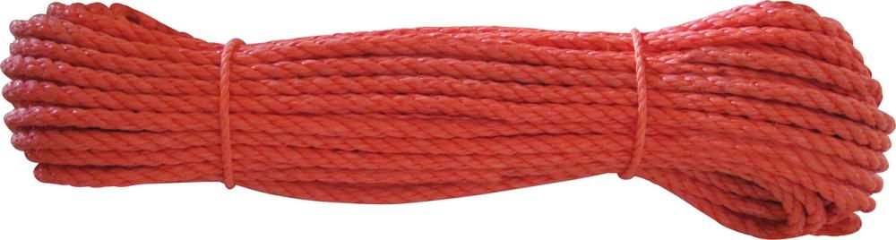 Polypropylen-Seil Ø 10mm 20m auf Docke, orange