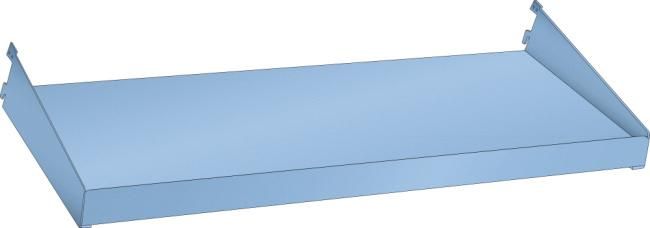 Verstellboden glatt B665xT300mm RAL 5012 Tragkraft 50kg