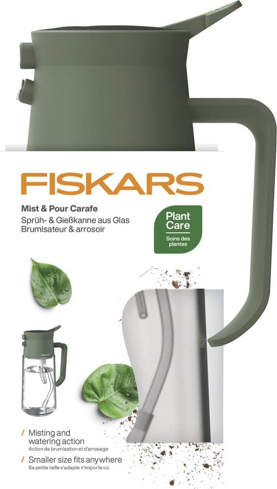 Gießkanne mit Sprühfunktion 0.5l, Glas