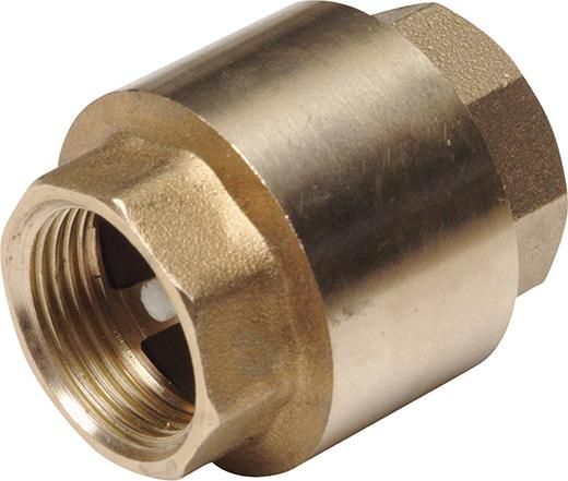 Rückschlagventil 1 1/4" beids.IG Messing lose