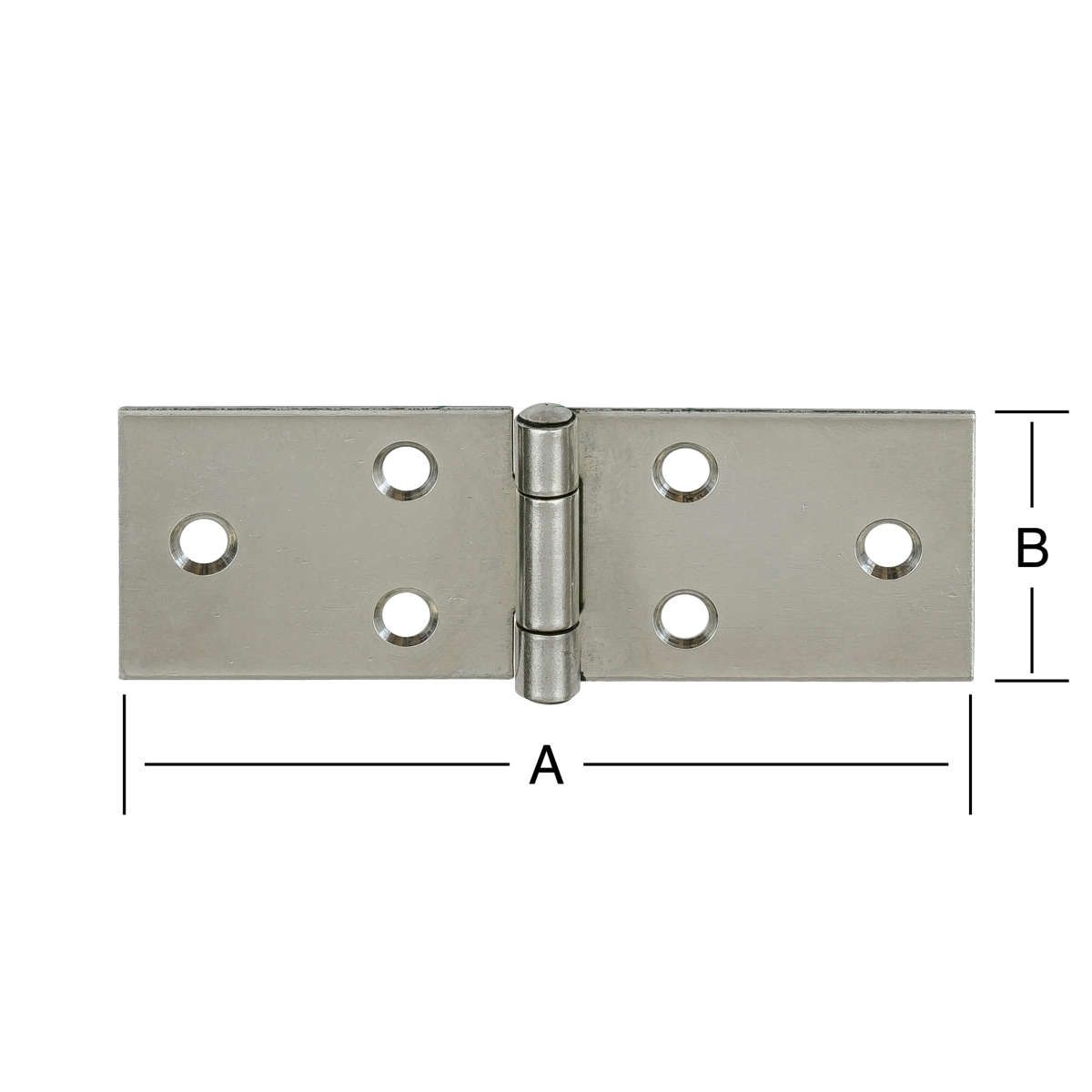 Tischband breit 100 x 32 RF (V2A)