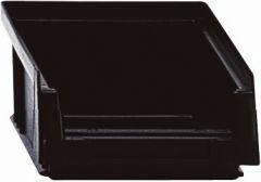 Sichtlagerkasten PLKL 5 B102xT89xH50 mm ESD leitfähig schwarz LA-KA-PE