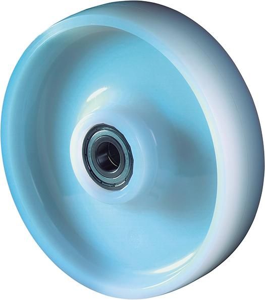 Kst.-Rad 100/35mm B15.102Kunstst.weiß,Radk.Kst.,KLTragkraft 450 Kg BS ROLLEN