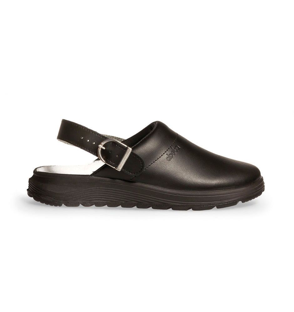 Active Clog schwarz mit Schnalle - 47