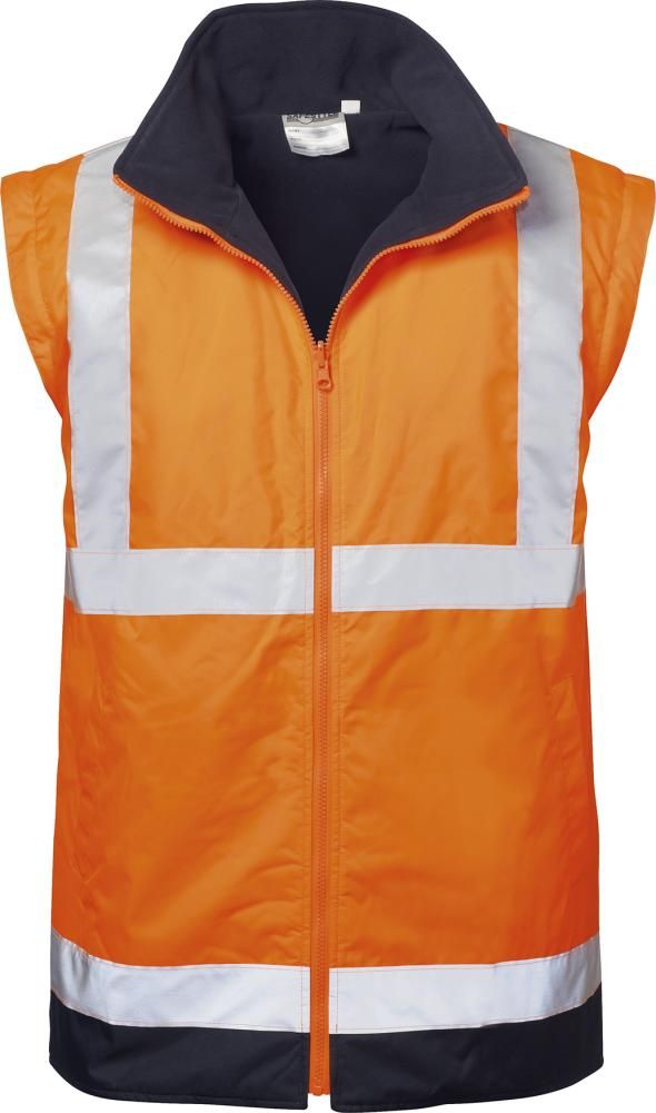 Warnparka Travis, Gr. L, orange/marine