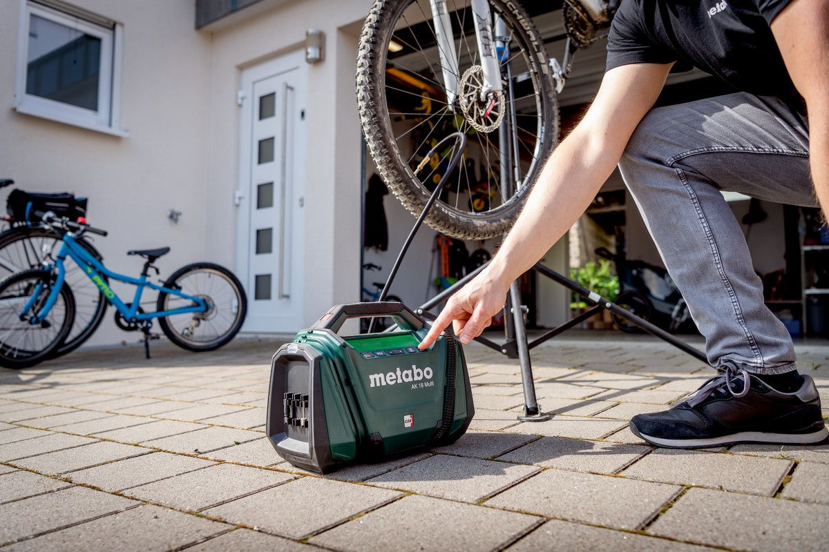 Akku-Kompressor AK 18 Multi Metabo ohne Akku ohne Ladegerät Karton