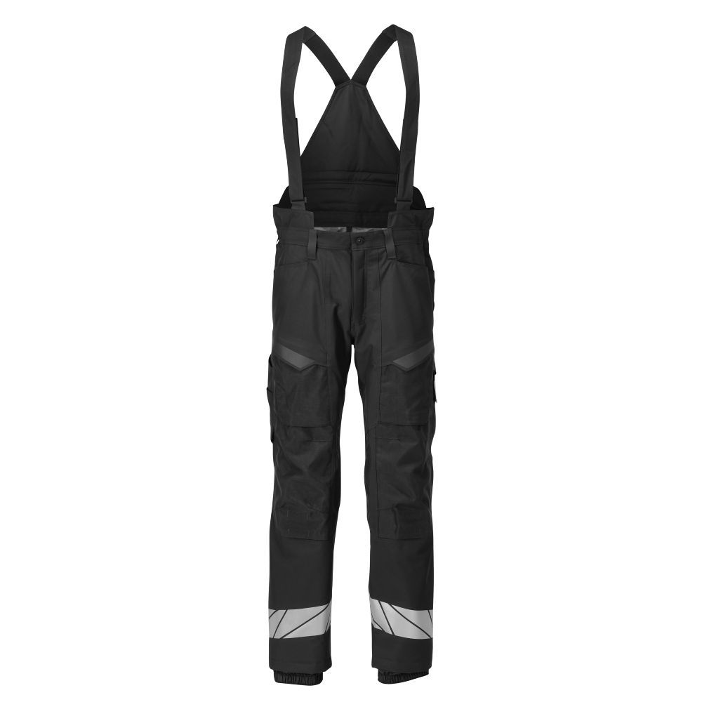 Winterhose Schwarz, 2XL