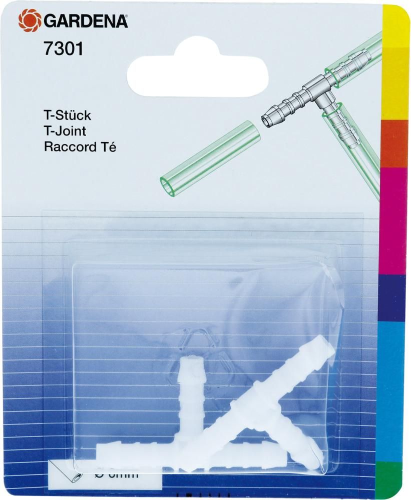 T-Stück für 6 mm-Schlauch2 Stück Gardena Gardena