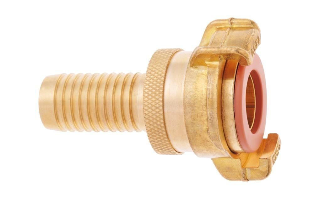 GEKA plus-Schlauchstück SH-K, MS, 3/4", 19mm, DVGW, KTW BWGL, SB