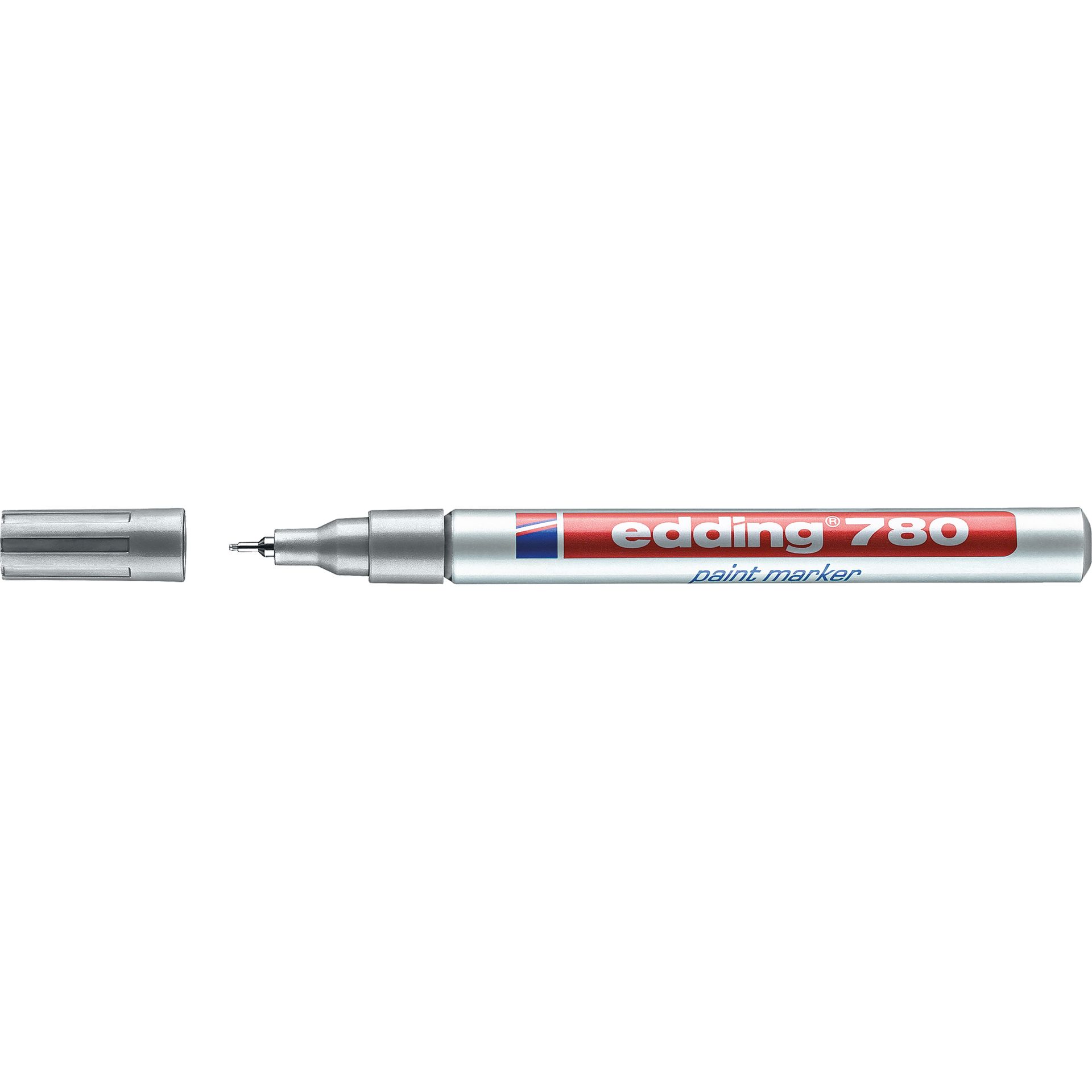 Lackmarker 780 0,8mm Rundspitze permanent silber