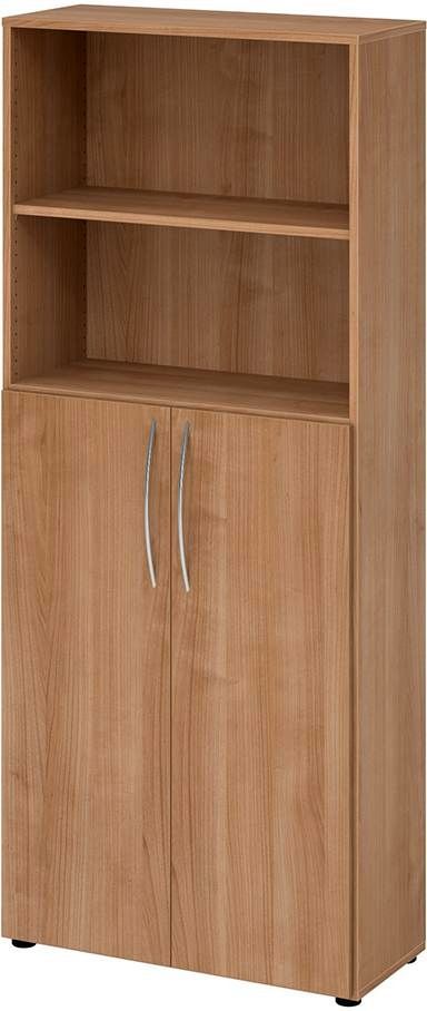 Schrank 5 OH Tür unten Nussbaum