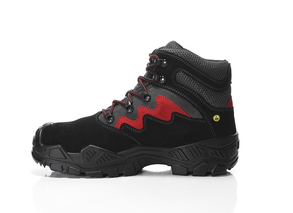 ELTEN MICK Sicherheitsstiefel Mid S3S ESD, Schwarz, Gr. 43