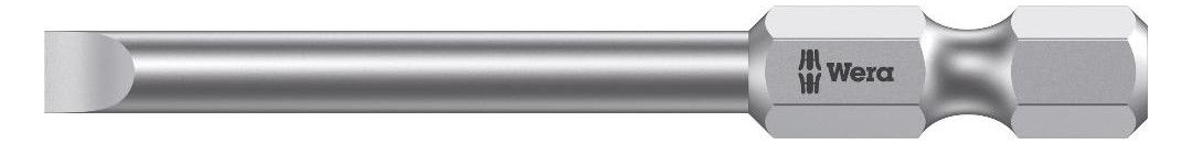 WERA 1/4"-Schlitzbits, DIN3126E6,3