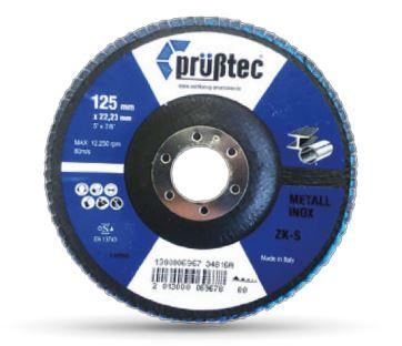 Fächerscheibe Prüßner 125x22,2mm K40