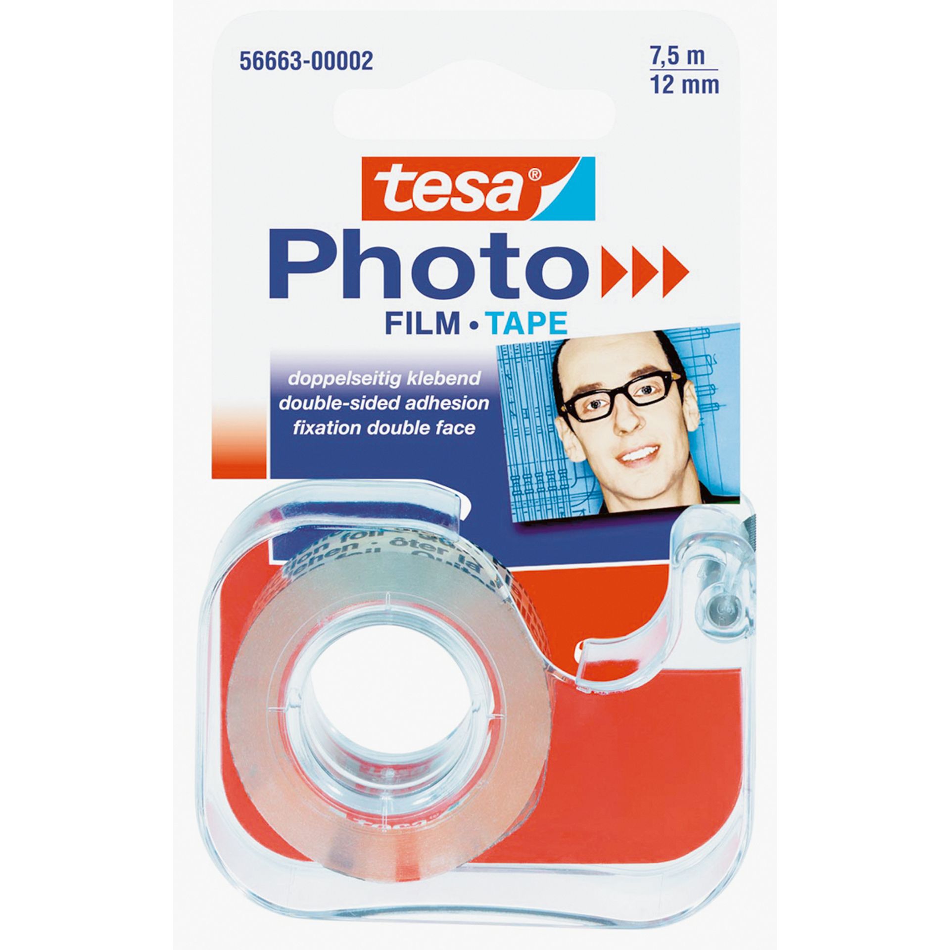 Handabroller Photo Film transparent +1Klebefilm
