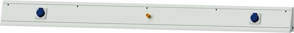 Energieaufsatz B 1500xT90xH170mm 2x Schuko/1x Druckluft