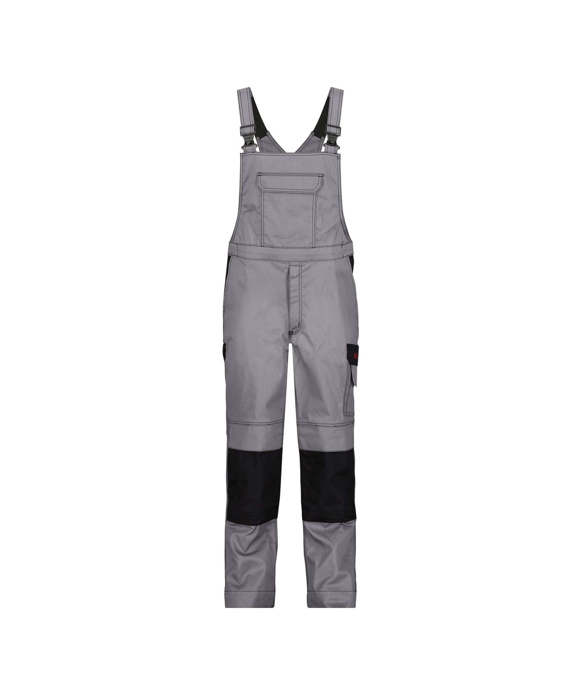 DASSY® Wilson - Multinorm Latzhose mit Kniepolstertaschen - graphitgrau/schwarz, Gr. 42