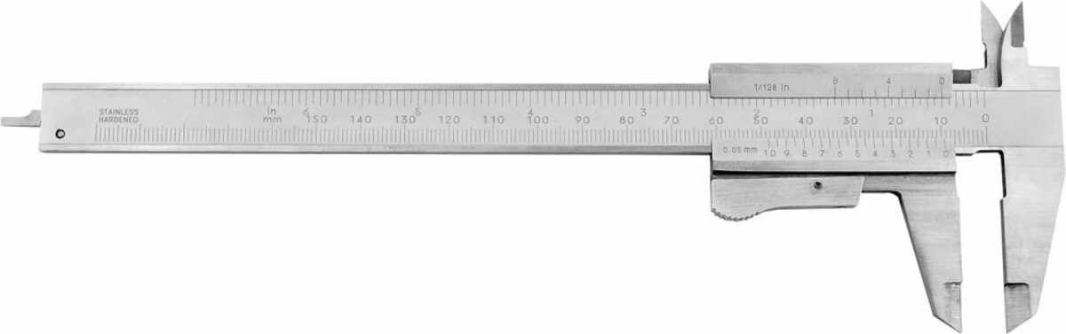 Taschenmessschieber Fest-stellung 150 mm links FORTIS