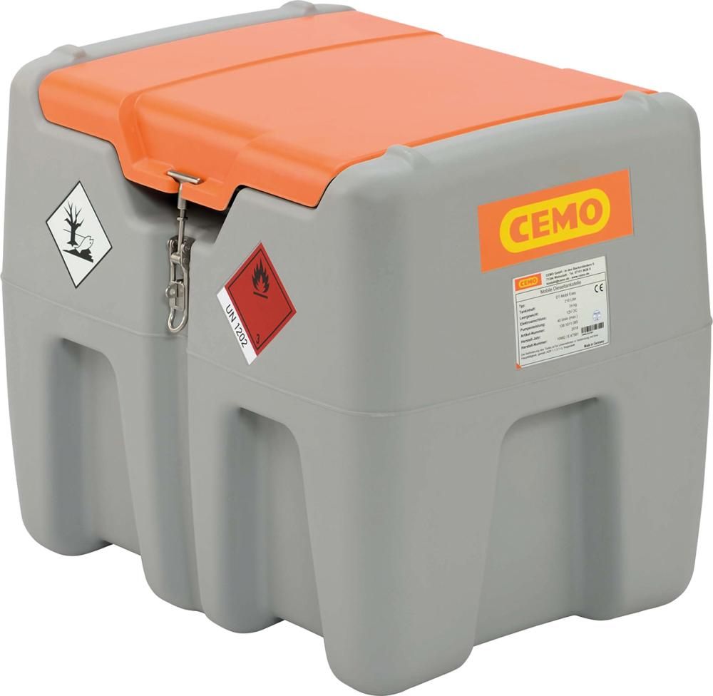 DT-Mobil Easy 210 mit 24 V Pumpe 40 l/min, mit Deckel