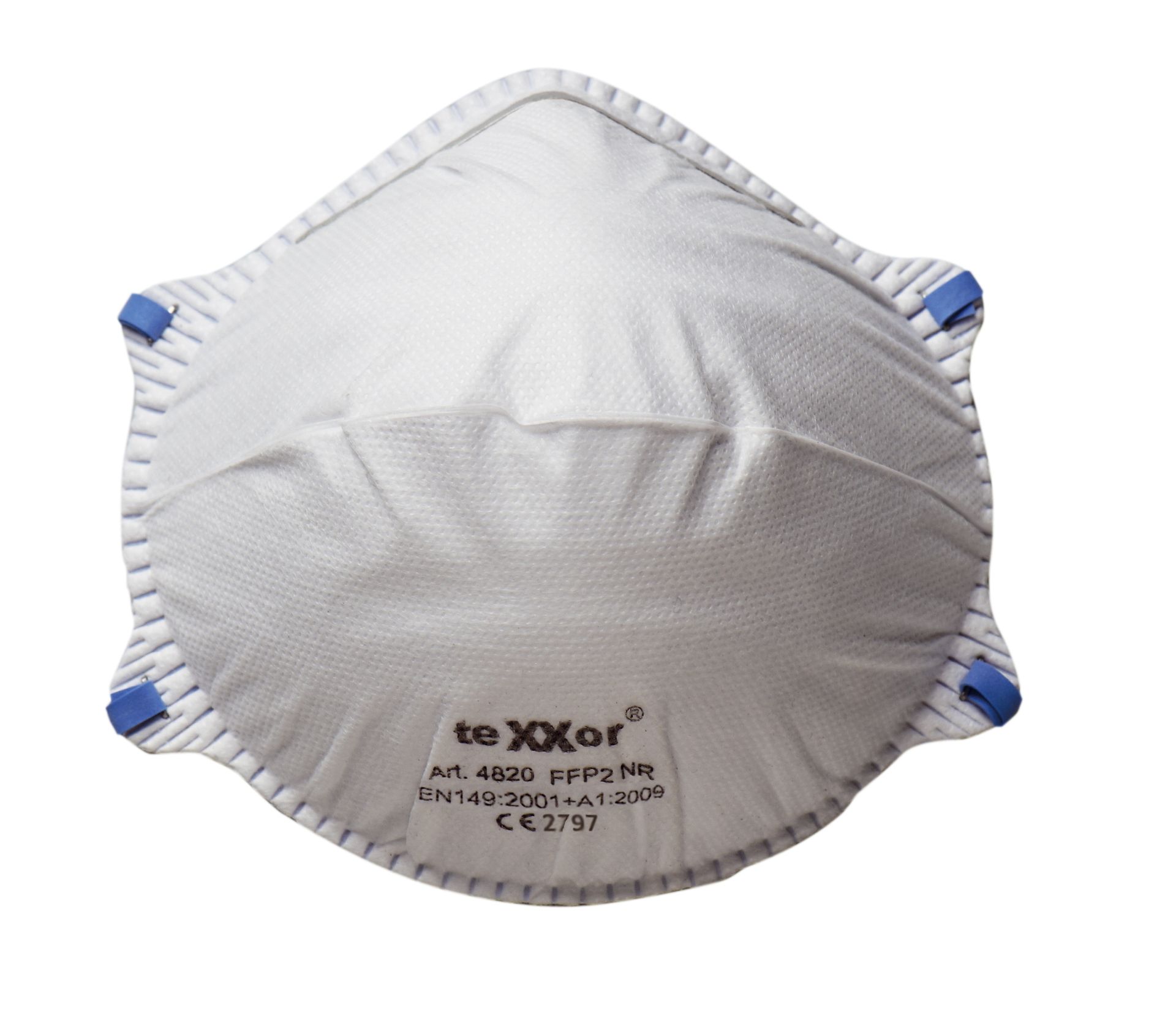 teXXor® Feinstaubmaske FFP2 >>NR< < D mit Nasenbügel