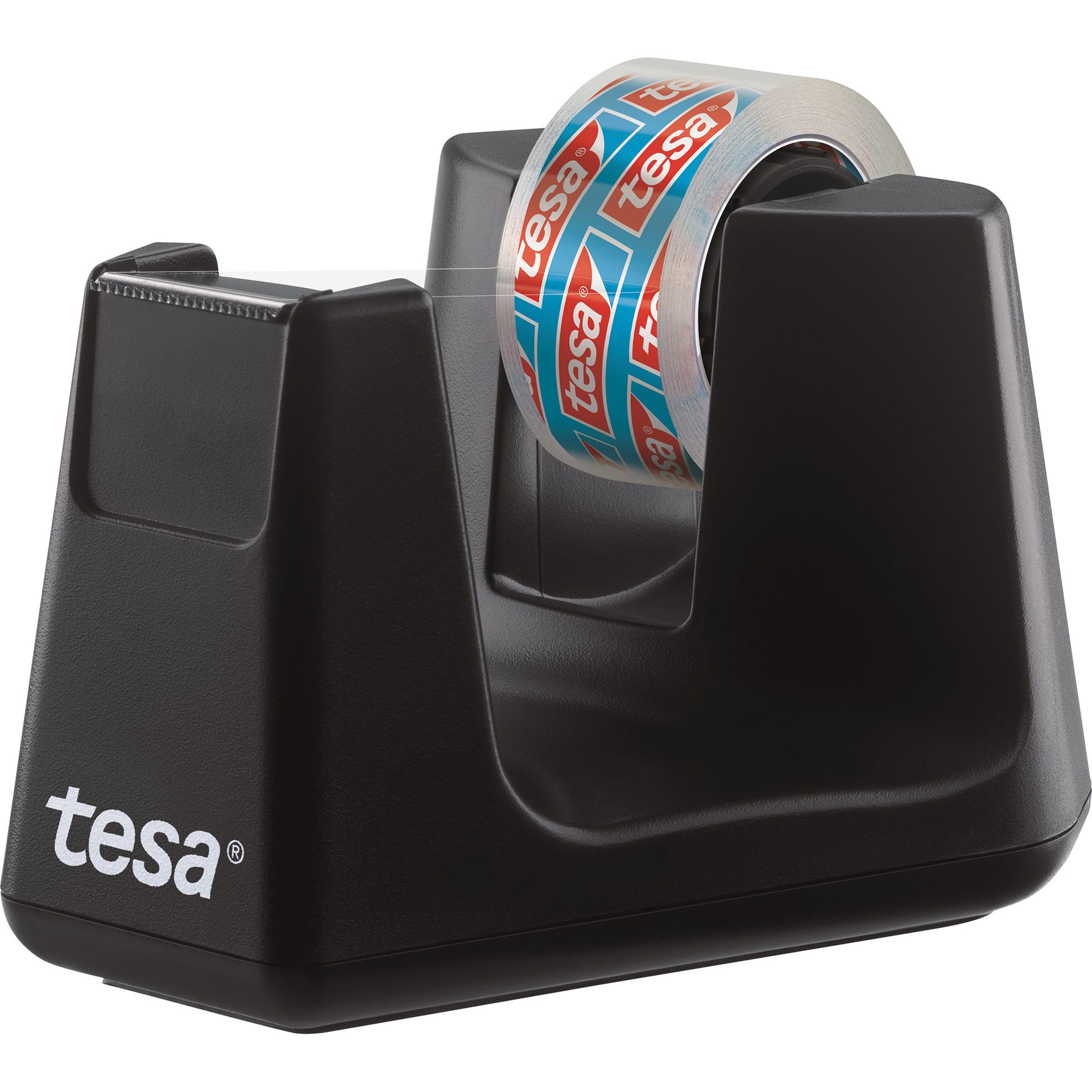 Tischabroller Smart schwarz +Klebefilm