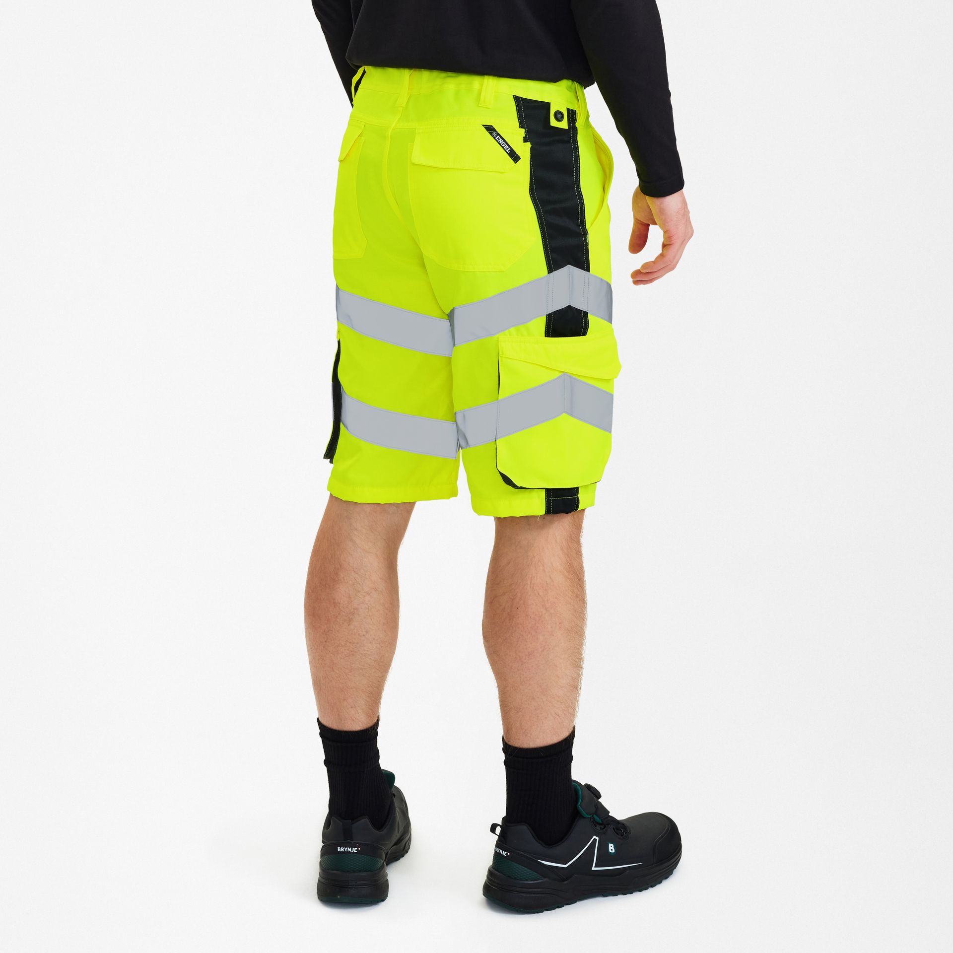 Safety Light Arbeitsshorts Gelb/Schwarz, Gr. 58