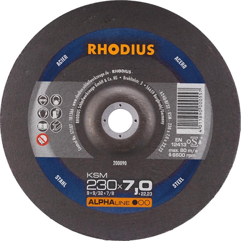 Rhodius Schruppscheibe KSM