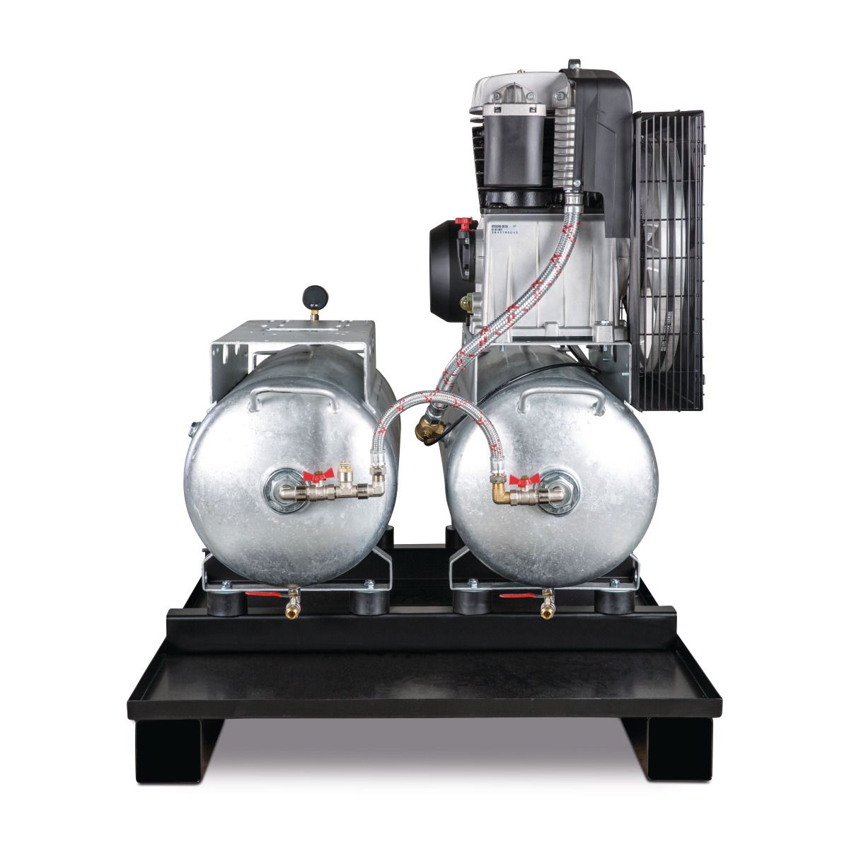 Stationärer Kolbenkompressor Aircraft AIRPROFI DUO 703/2x75/13