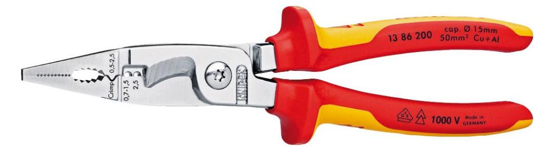 KNIPEX Elektronik-Installationszange: VDE