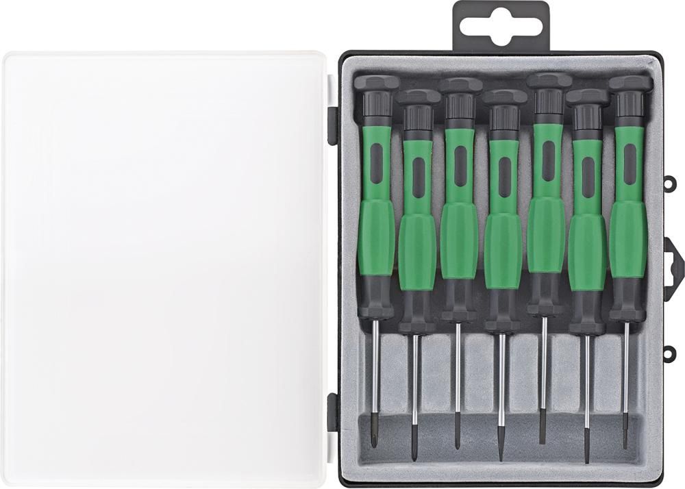 FORTIS Elektronik- Schraubendreher-Satz 7-teilig