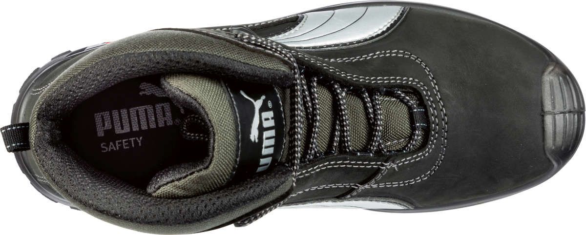 Stiefel 630210, S3,Gr.39,schwarz/silber Puma