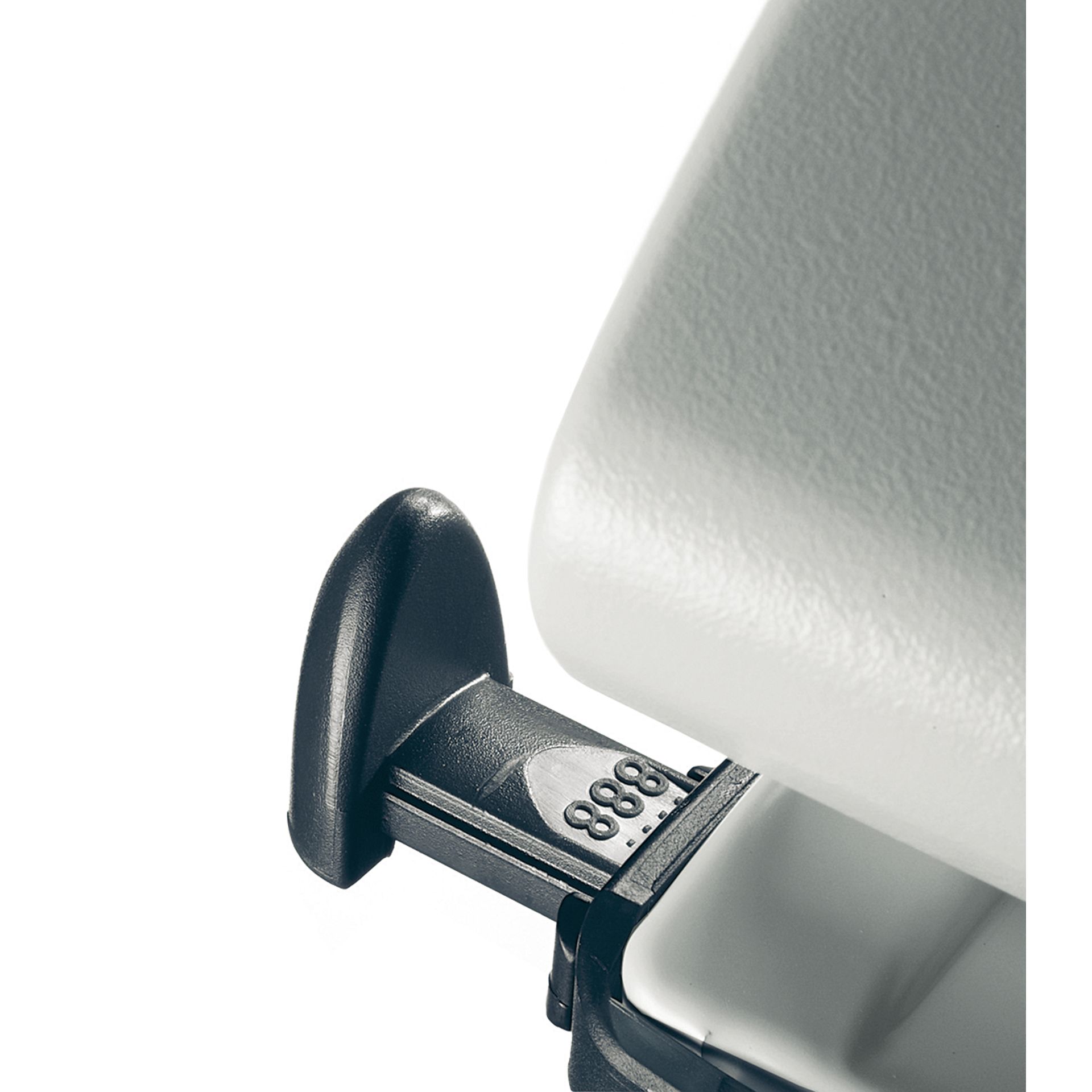 Doppellocher max. 16Blatt Metall grau