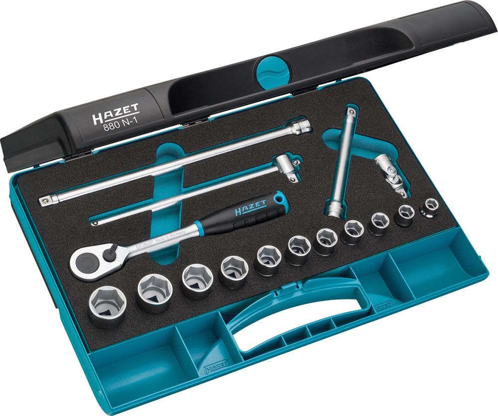 Steckschlüssel-Satz 3/8"" 880N-1 16-teilig Hazet